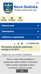 Mobile Screenshot of novadedinka.sk