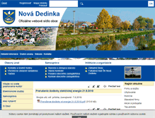 Tablet Screenshot of novadedinka.sk